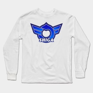 Shiga Prefecture Japanese Symbol Long Sleeve T-Shirt